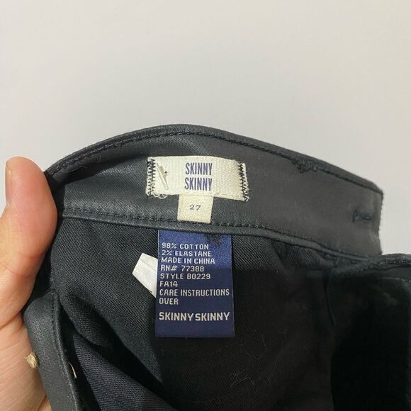 NWOT Madewell Faux Leather Jeans - Picture 3 of 5